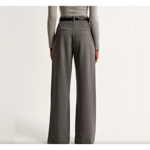 Abercrombie & Fitch Sloane Tailored Brushed Suiting Pant - 30 Long - Picture 2 of 5